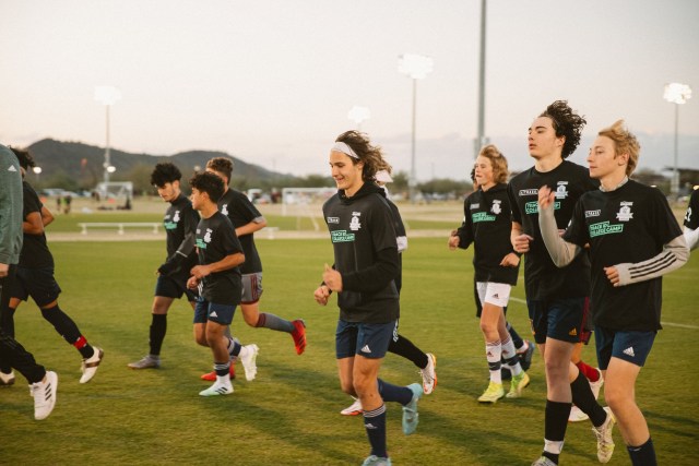 Warming up for your pregame routine